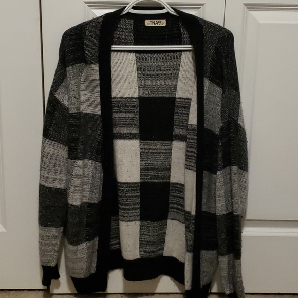 TNA checkered cardigan - Picture 1 of 3